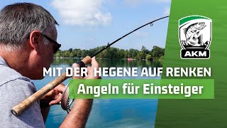 Mit der Hegene auf Renken vom Boot aus  Angeln für Einsteiger [upl. by Anerehs]