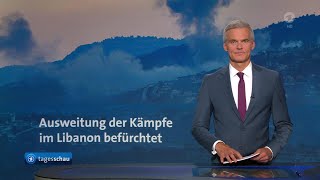 tagesschau 2000 Uhr 30092024 [upl. by Shannen]