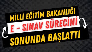 Açık Lise ESınav Süreci Ne Zaman Başlayacak [upl. by Nattirb]