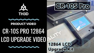 Installation Video  CR10S Pro 12864 LCD Upgrade Video  NO Soldering [upl. by Seiden656]