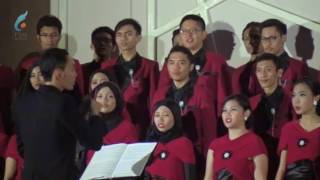 Unpad Choir  Omnes Gentes Plaudite Manibus Ambrož Čopi [upl. by Ali]