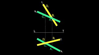 VISIBILIDAD ENTRE RECTAS QUE SE CRUZAN [upl. by Anikat]