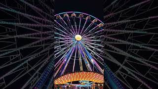 Bunt leuchtendes Riesenrad [upl. by Eboh]