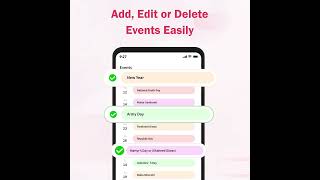 Set Reminders for Important Task amp Events  Calendar App 2024 [upl. by Erik239]