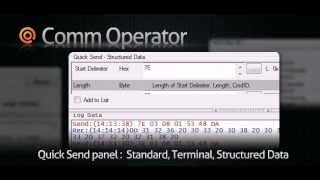 Comm Operator  Serial Port and Network Communication Software [upl. by Eidnam]