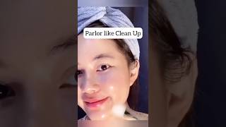 Parlour Like Face Cleanup At Home skincare routine [upl. by Orville]