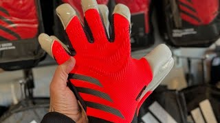 Goalkeeper gloves 🧤 review Adidas predator 2024 orange 🧤📌 [upl. by Mears]