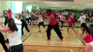 LifeTime Fitness Cardio Kickboxing Class [upl. by Lankton465]