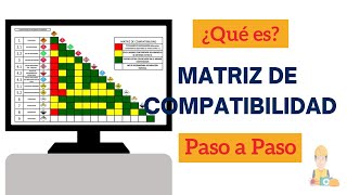 MATRIZ DE COMPATIBILIDAD QUIMICA🧪seguridadysalud [upl. by Ecnahoy]