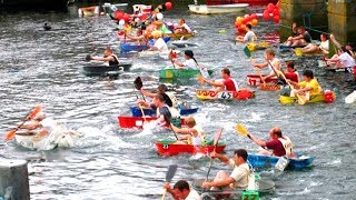 World Tin Bath Championships held on the Isle of Man [upl. by Siraved571]