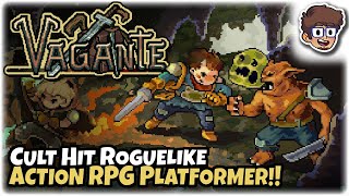 CULT HIT ROGUELIKE ACTION RPG PLATFORMER  Lets Try Vagante  Gameplay [upl. by Ardnauqal]