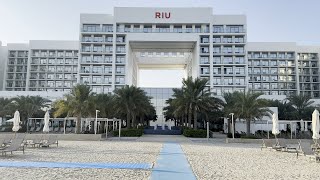 Riu Dubai Beach Resort  All Inclusive 4K Dubai 🇦🇪 2024 [upl. by Nylhtac]