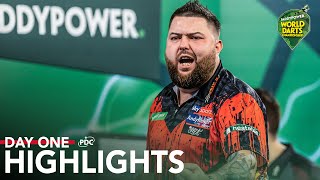 THE CHAMP RETURNS  Day One Highlights  202324 Paddy Power World Darts Championship [upl. by Iroj]