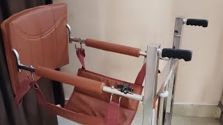 Patient Lifting and Transfer Chair Model Viraajo 1  M9992525114 [upl. by Orips]