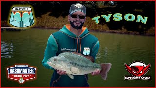 How to Catch Legendary Tyson on Lake Hartwell for Bassmaster Fishing 2022 [upl. by Anilahs]