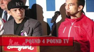 Pound 4 Pound TV Presents Nonito Donaire vs Omar Narvaez Final Presser [upl. by Annaoi]