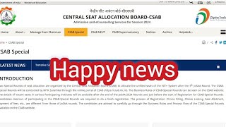 CSAB 2024 happy news [upl. by Aelam834]