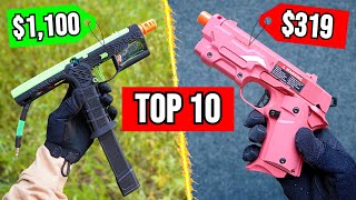 Top 10 Craziest Airsoft Guns of 2023 [upl. by Anoi705]