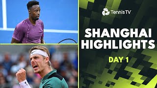 Nishikori Plays Navone Monfils amp Shapovalov Also In Action  Shanghai 2024 Highlights Day 1 [upl. by Mischa305]