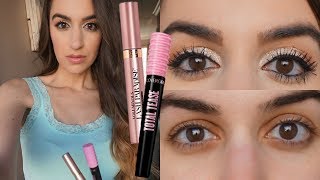 LOREAL LASH PARADISE VS COVERGIRL TOTAL TEASE  MASCARA SHOWDOWN [upl. by Nasah]