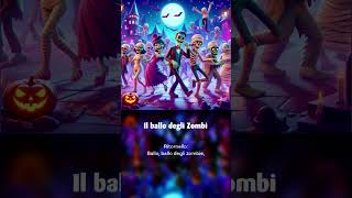 Il Ballo degli Zombie  Canzone di Halloween per Bambini  Bimbi Felici [upl. by Dimond]