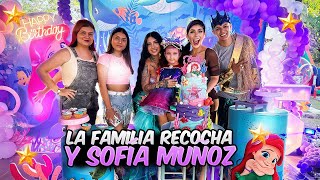 NOS INVITAN A LA FIESTA DE EMILY Y SOFÍA MUÑOZ 🎉🥳Alexa terminó muy enojada 😠  FAMILIA RECOCHA [upl. by Atires]