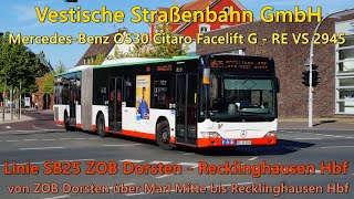 Sound Bus MercedesBenz O530 Citaro Facelift G  Vestische Straßenbahn GmbH  RE VS 2945 [upl. by Aiet]