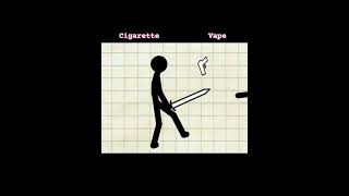 Cigarette vs Vape [upl. by Einafpets]