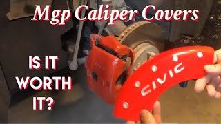 Mgp Caliper Covers honest review unboxing and installation [upl. by Tannenwald370]