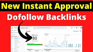 New Instant Approval Dofollow Backlinks  Dofollow Backlinks Kaise Banaye 2024 dofollowbacklinks [upl. by Etnahs]