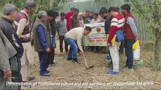 Trichoderma culture demo at begumbagh [upl. by French]