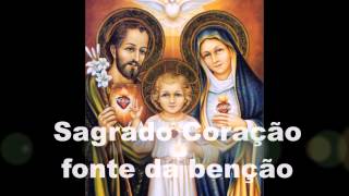 HINO AO SAGRADO CORAÇÃO  L e M Pe Augusto Barros SAC email amarbarros78gmailcom [upl. by Nettle553]