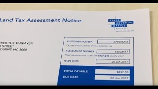 Understanding your land tax assessment [upl. by Marala]