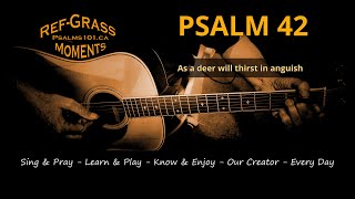 Psalm 42  Genevan 1551 Melody  Using a Guitar With a Midi Sequencer [upl. by Heilman]