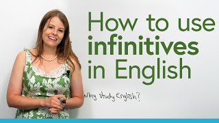 Basic English Grammar Giving reasons with infinitives [upl. by Dira]