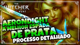 The Witcher 3  AERONDIGHT a Melhor Espada de Prata do Jogo Vídeo Detalhado ao Máximo  2020 [upl. by Ofilia]