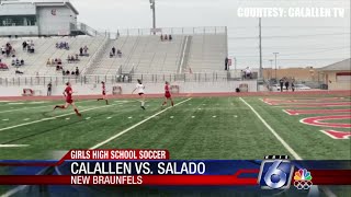 Calallen defeats Salado will play for 4A state soccer title [upl. by Rochelle249]