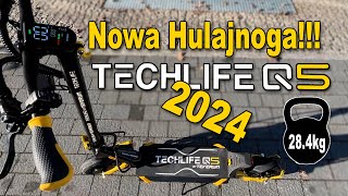 TECHLIFE Q5 hulajnoga elektryczna nowość na rok 2024 [upl. by Niles]