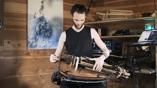 Guilhem Desq  Omen Hurdy Gurdy Live performance [upl. by Renba632]