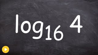 Evaluating Basic Logarithms Without a Calculator [upl. by Aillicsirp295]