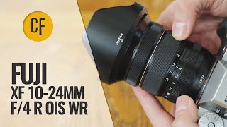 Fuji XF 1024mm f4 R OIS WR lens review [upl. by Bartolomeo655]