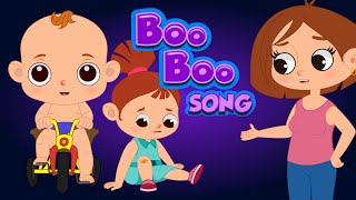 The Boo Boo Song  2  JamJammies Nursery Rhymes amp Kids Songs  Cartoon Animation For Children [upl. by Oneal]