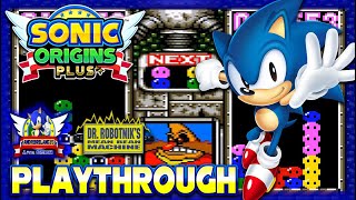 Sonic Origins Plus PS4 1080p  DrRobotniks Mean Bean Machine Playthrough [upl. by Deana457]