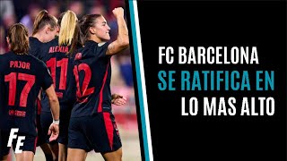 LIGA F RESUMEN J9 BARÇA SE VALIDA EN LA CIMA Y REAL MADRID LOGRA MANTENERSE CON UNA REMONTADA [upl. by Aaronson]