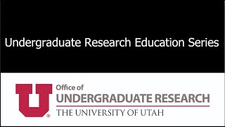 Positionality amp Research OURs Undergraduate Research Education Series [upl. by Jerome]