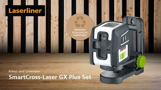 Kreuz und Linienlaser  ECO  SmartCrossLaser GX Plus Set  036732E [upl. by Allecnirp472]