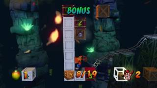 Crash Bandicoot NSane Trilogy  Slippery Climb bonus level [upl. by Heather]