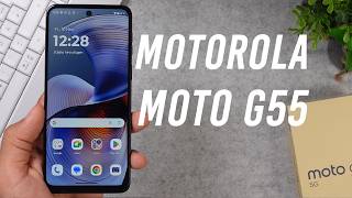 Motorola Moto G55 5G review  Full Tour amp Unboxing [upl. by Ikir39]