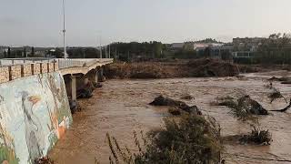 PUENTE DE RIBARROJA A LA ELIANA TRAS GOTA FRIA 24 [upl. by Leeanne190]