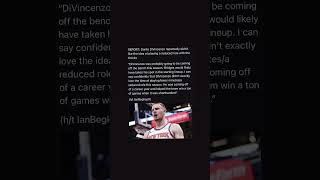 Donte Divincenzo didn’t like his new role coming off the bench 🤔 NYKnicks timberwolves [upl. by Gerry]